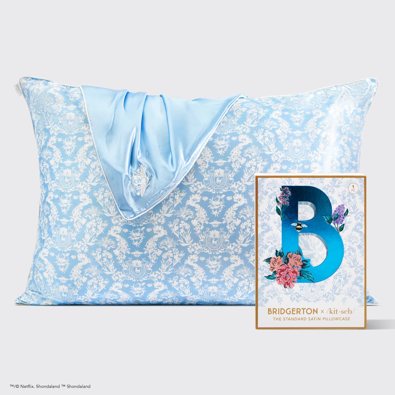 Kitsch x Bridgerton Satin Pillowcase