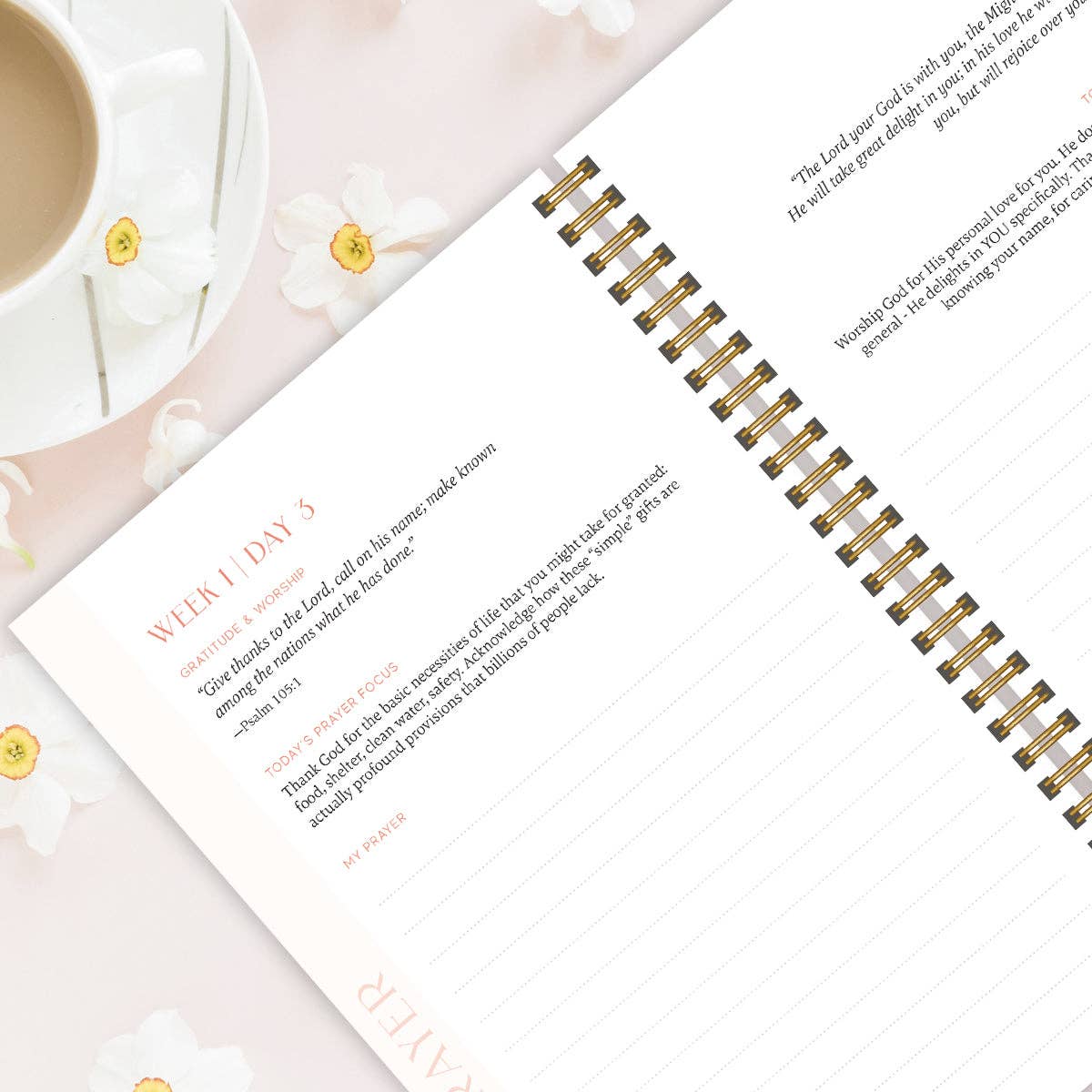 Spiral Bible- A Year In Prayer: A Journey of Daily Prayer and Reflection