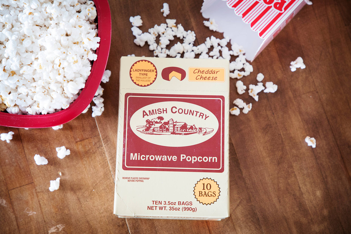 10pk Microwave Cheddar Popcorn