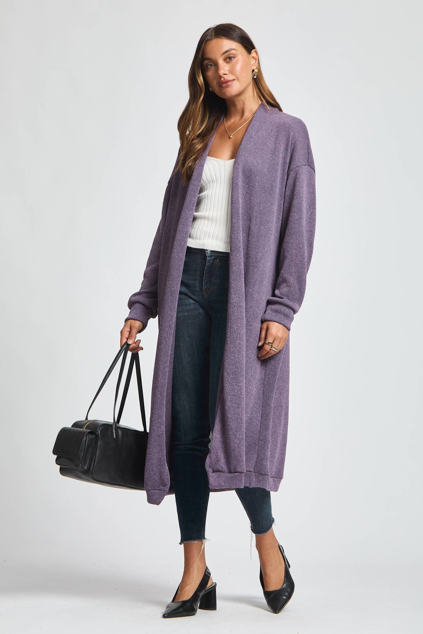Dear Scarlett Relaxed Long Cardigan