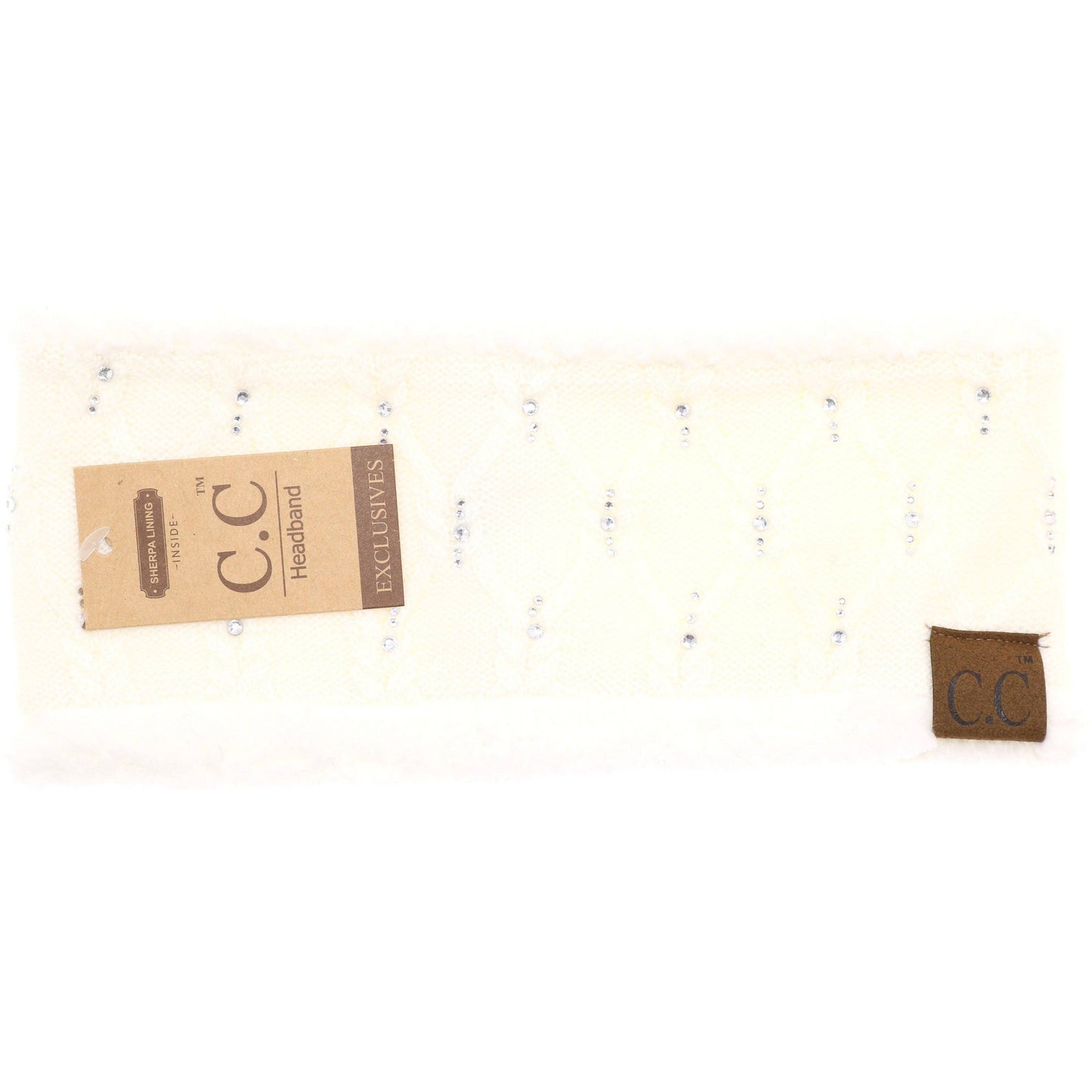 C.C Rhinestone Fashion Headwrap for Women