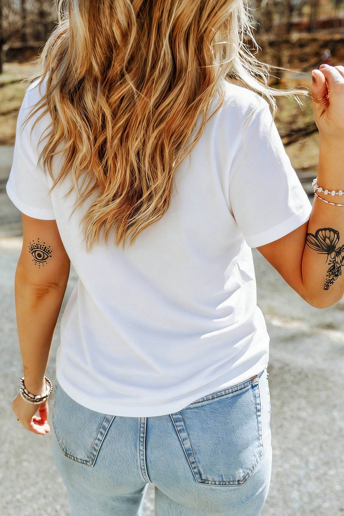 Stars & Stripes Rhinestone Tee