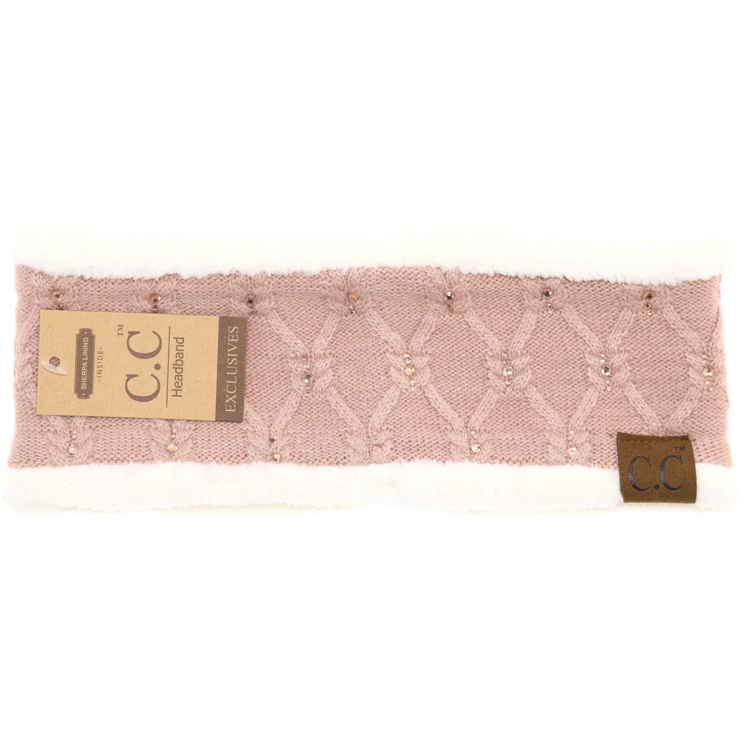 C.C Rhinestone Fashion Headwrap for Women