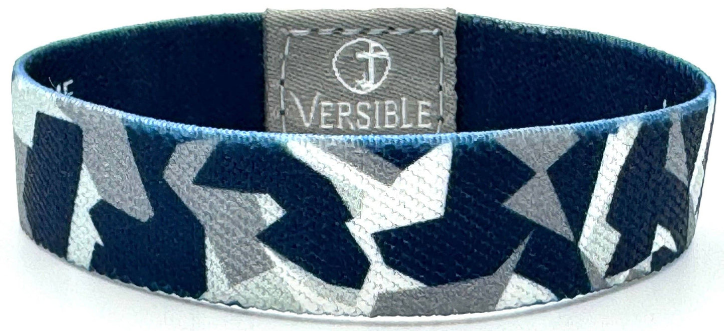 Team Camo / Philippians 4:13 Wristband