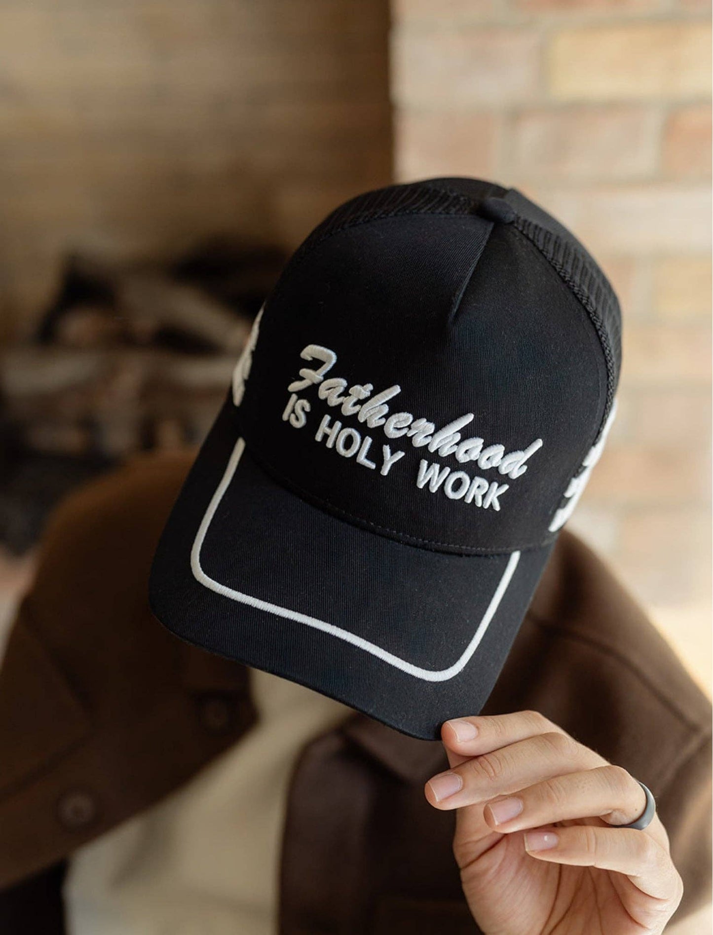 Jenesse Wait Hat: Fatherhood is Holy Work