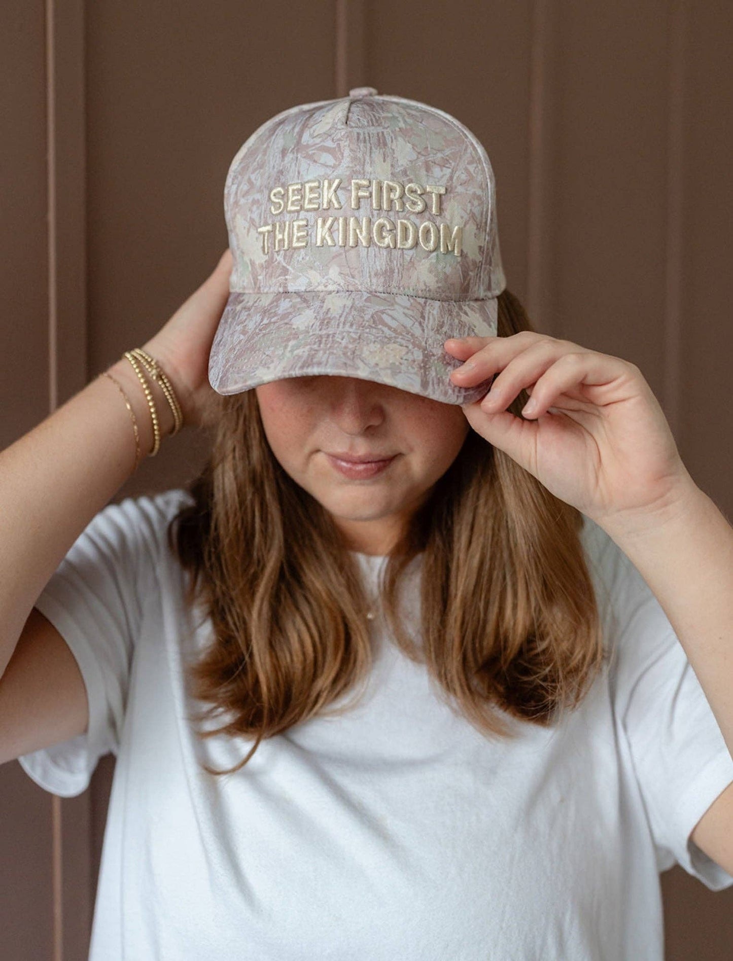 Jenessa Wait Seek First the Kingdom Hat