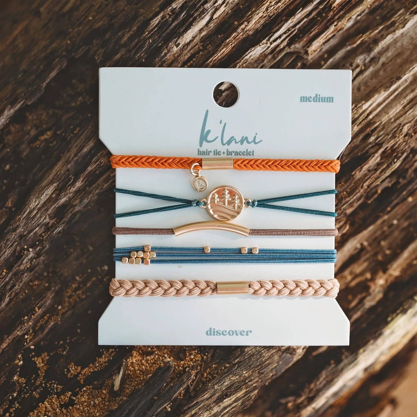 Discover K’lani hair tie + bracelet