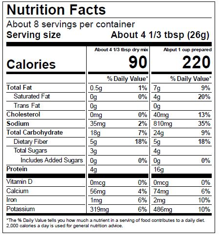 Anderson House Colorado Campfire Chicken Stew Mix