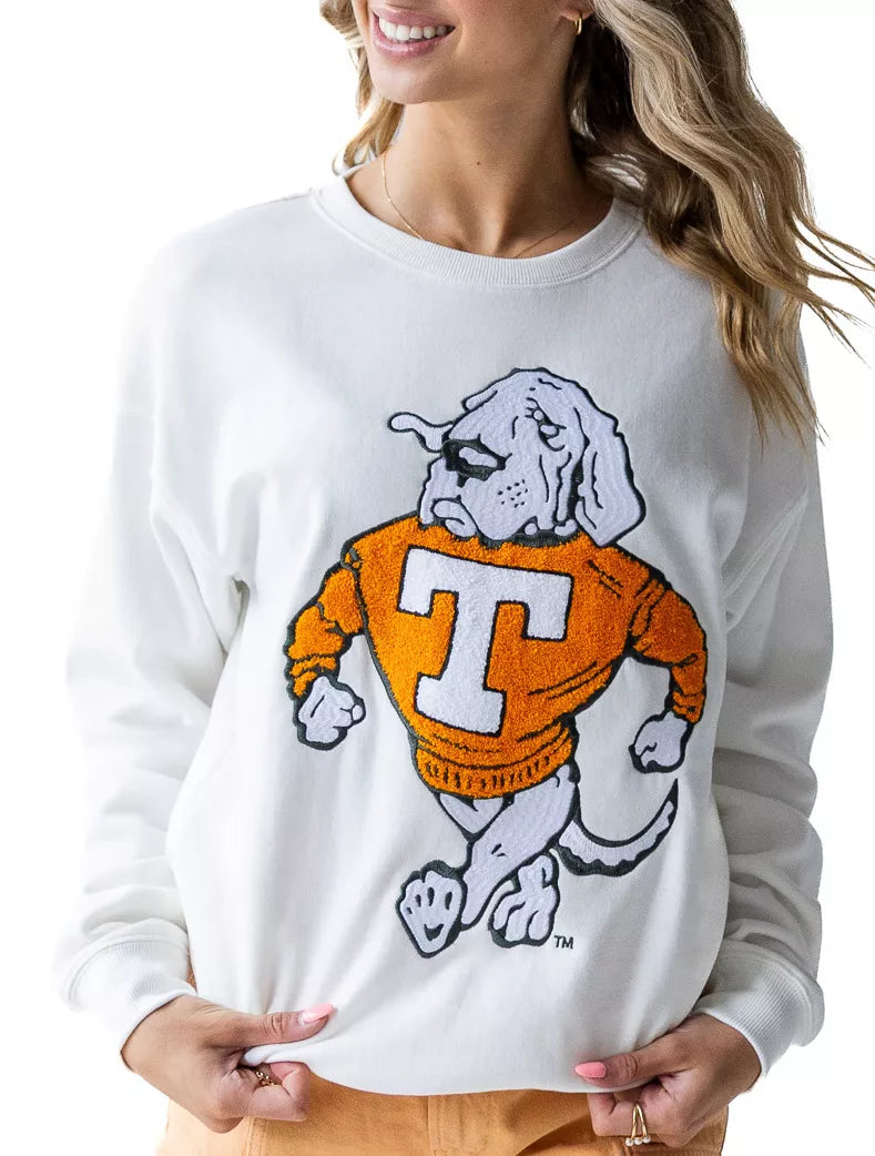 Gameday Social Chenille Tennessee Mascot Comfort Crew