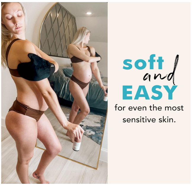 Self Tanner Body & Face Applicator & Exfoliating Glove