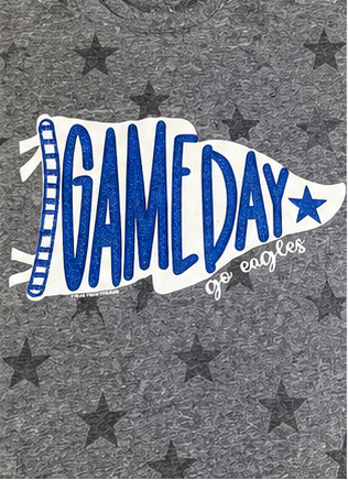 Eagles Gameday Pennant Spirit Tee