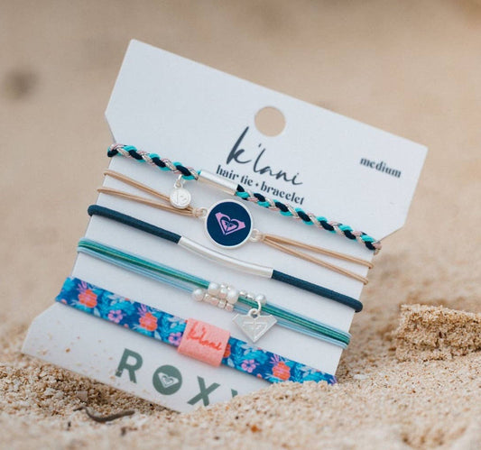 K'lani x Roxy Ocean Bloom - Hair Tie Bracelet