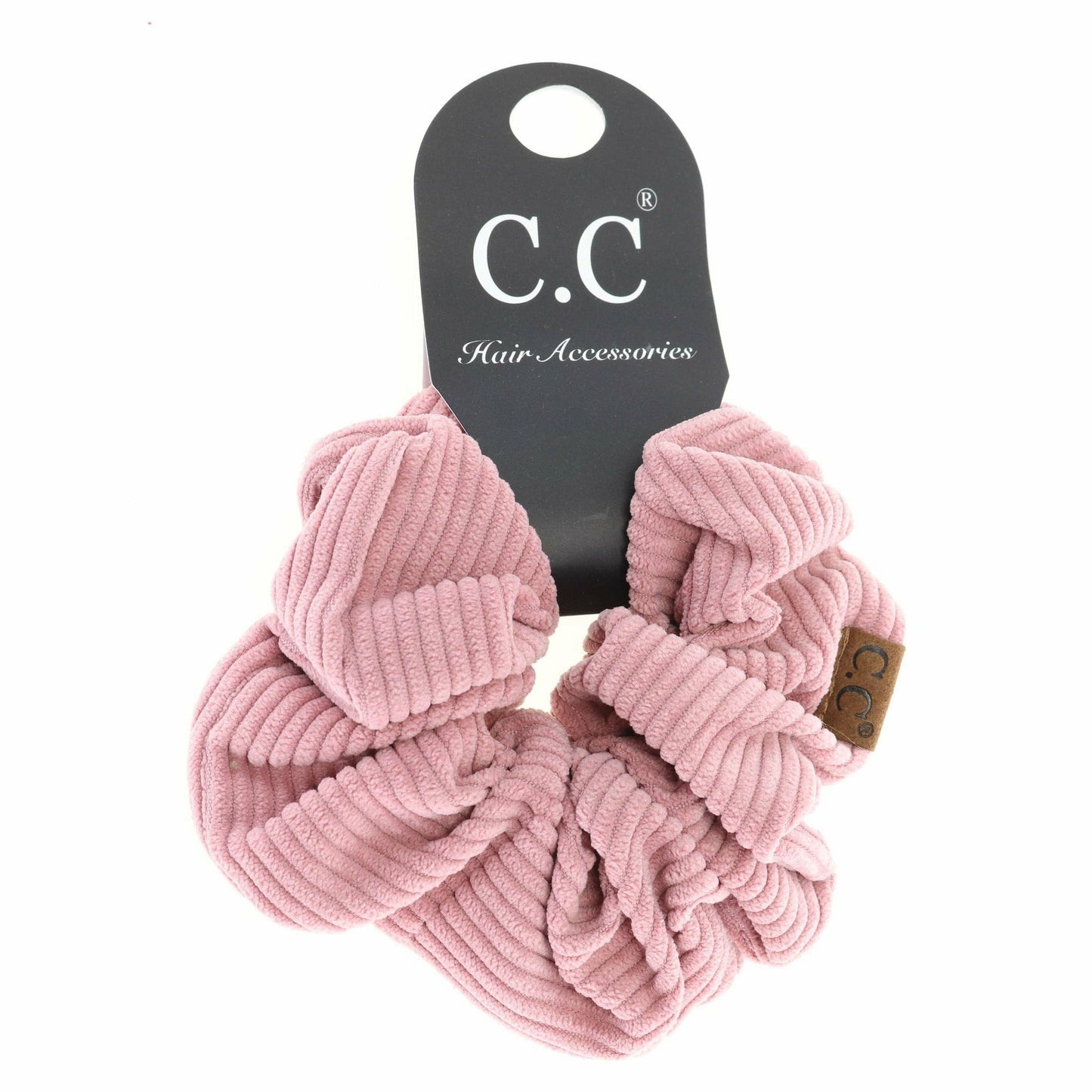 C.C Corduroy Ponytail Scrunchie for Women