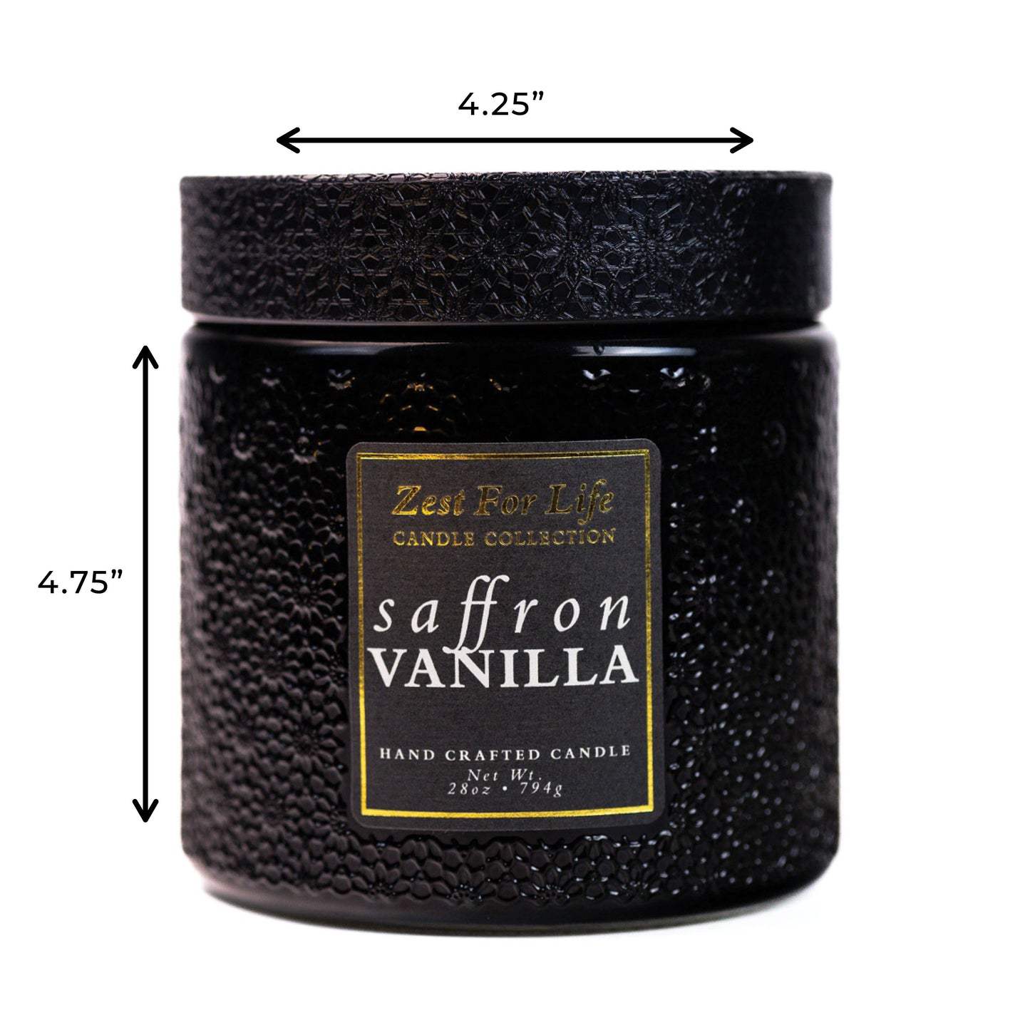 A Cheerful Giver Zest For Life 28oz Candle - Saffron Vanilla