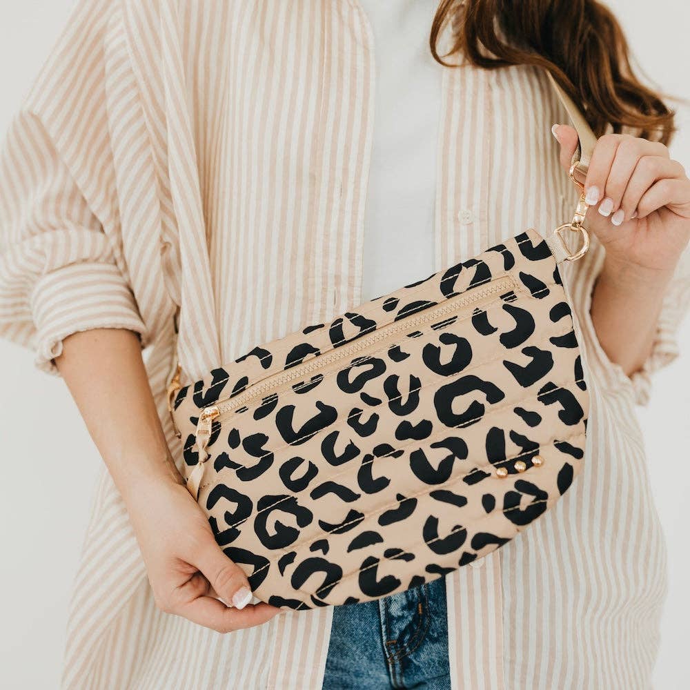 Pretty Simple Jolie Quilted Puffer Belt Bag