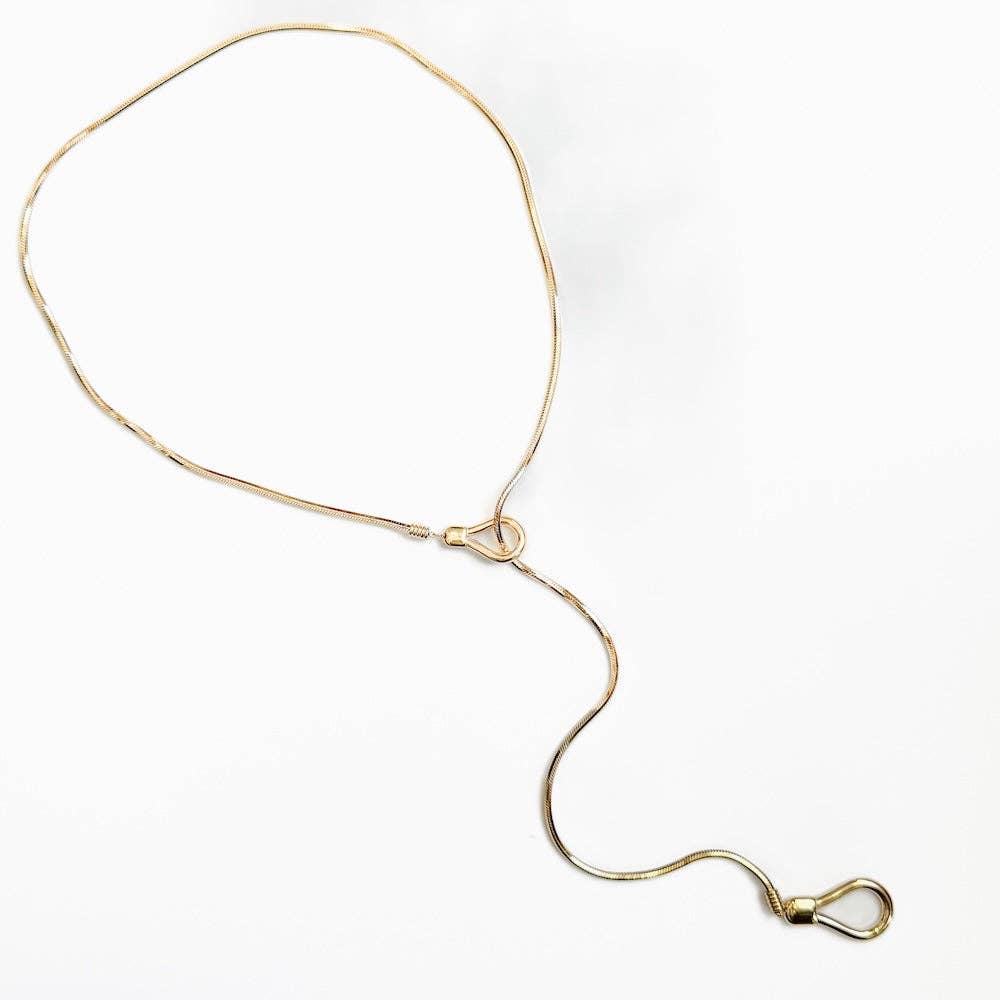 Lariat Toggle Waterproof Necklace