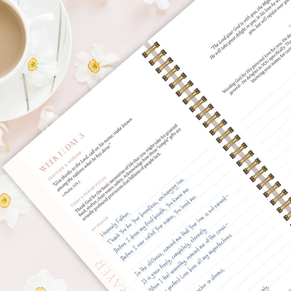 Spiral Bible- A Year In Prayer: A Journey of Daily Prayer and Reflection