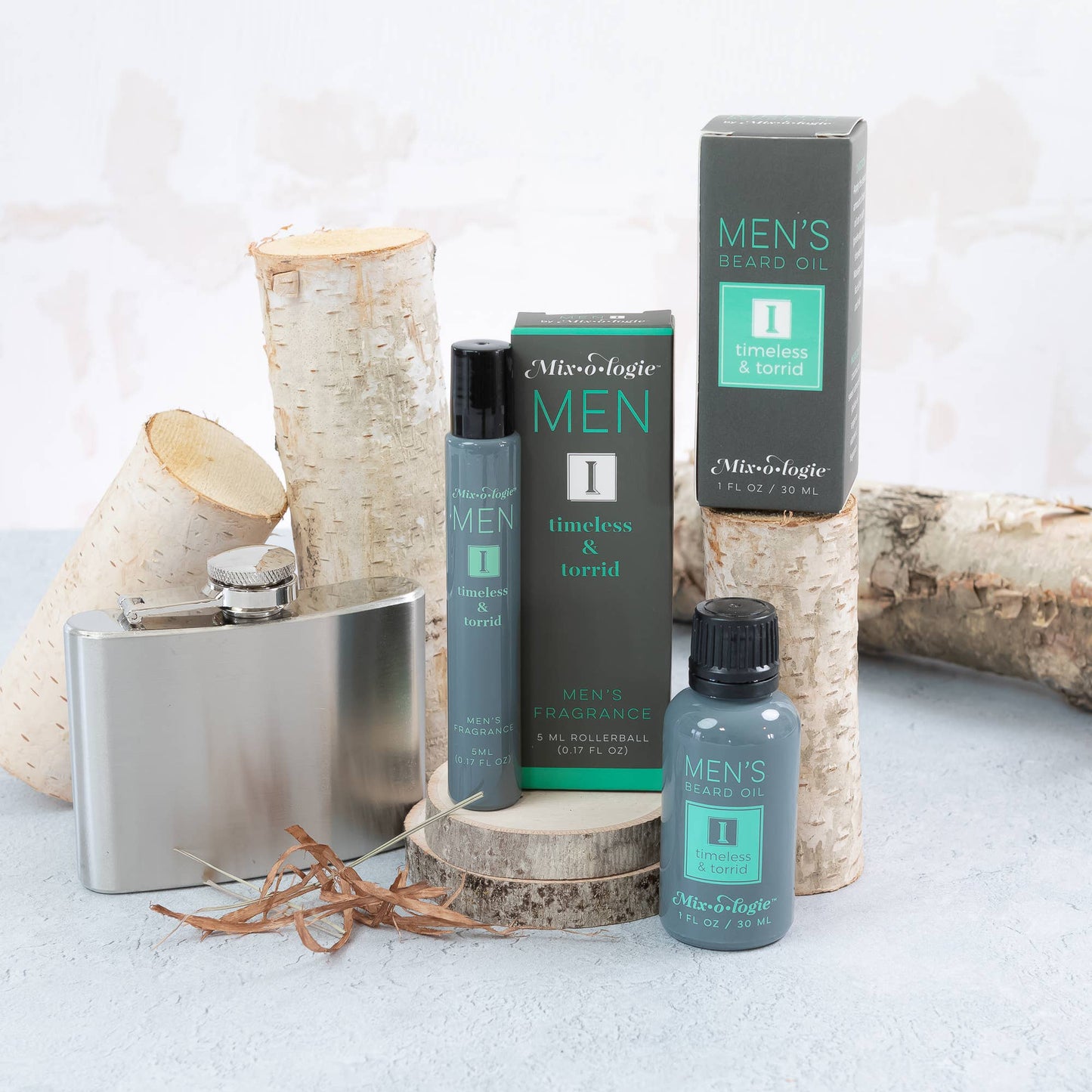 Mixologie Men's I (Timeless & Torrid) Beard Oil