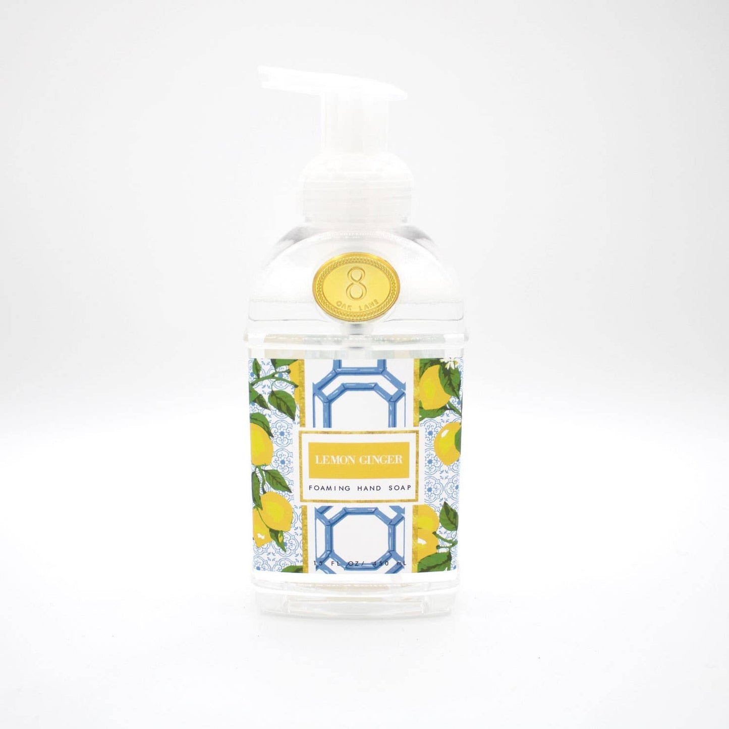 Lemon Ginger Foaming Hand Soap – 15oz Scented Luxury Hand Wash