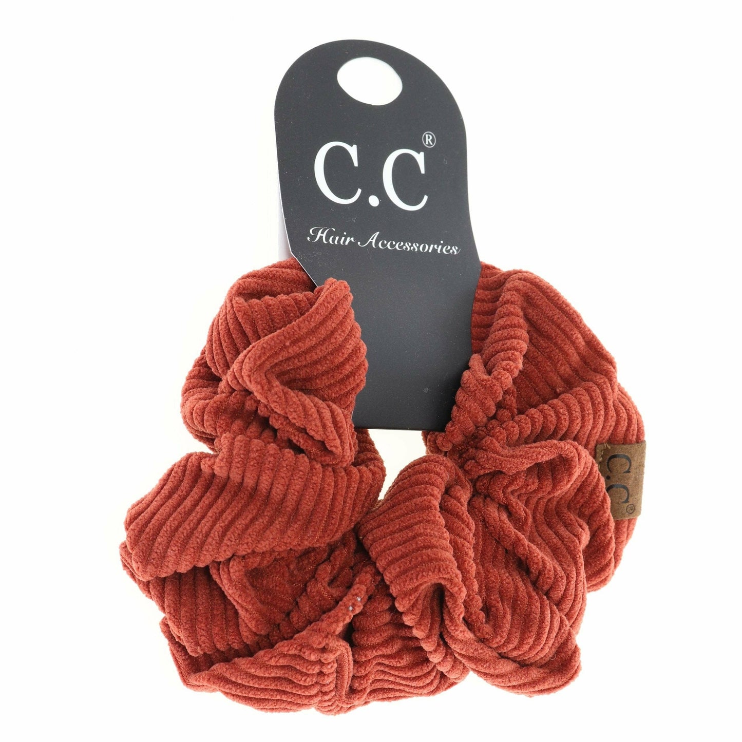 C.C Corduroy Ponytail Scrunchie for Women