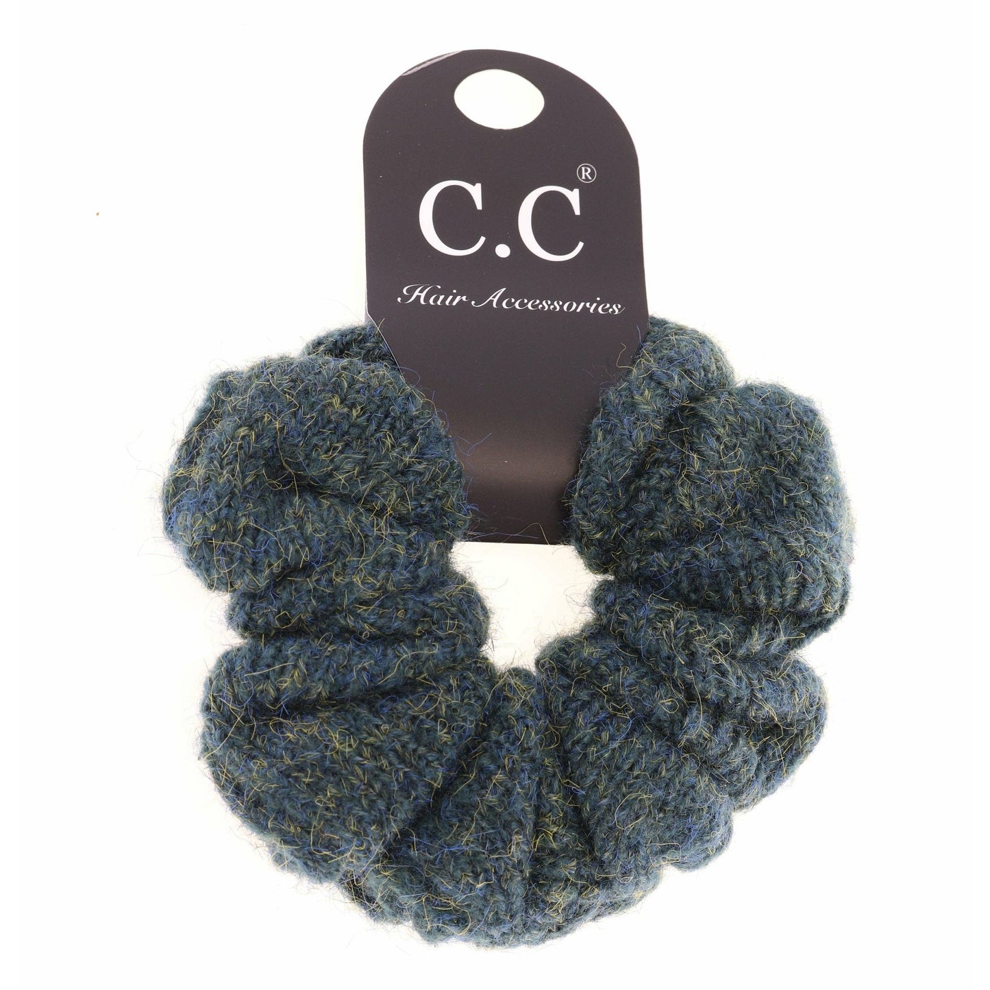 Two-tone Knit Ponytail C.C Women's Scrunchie