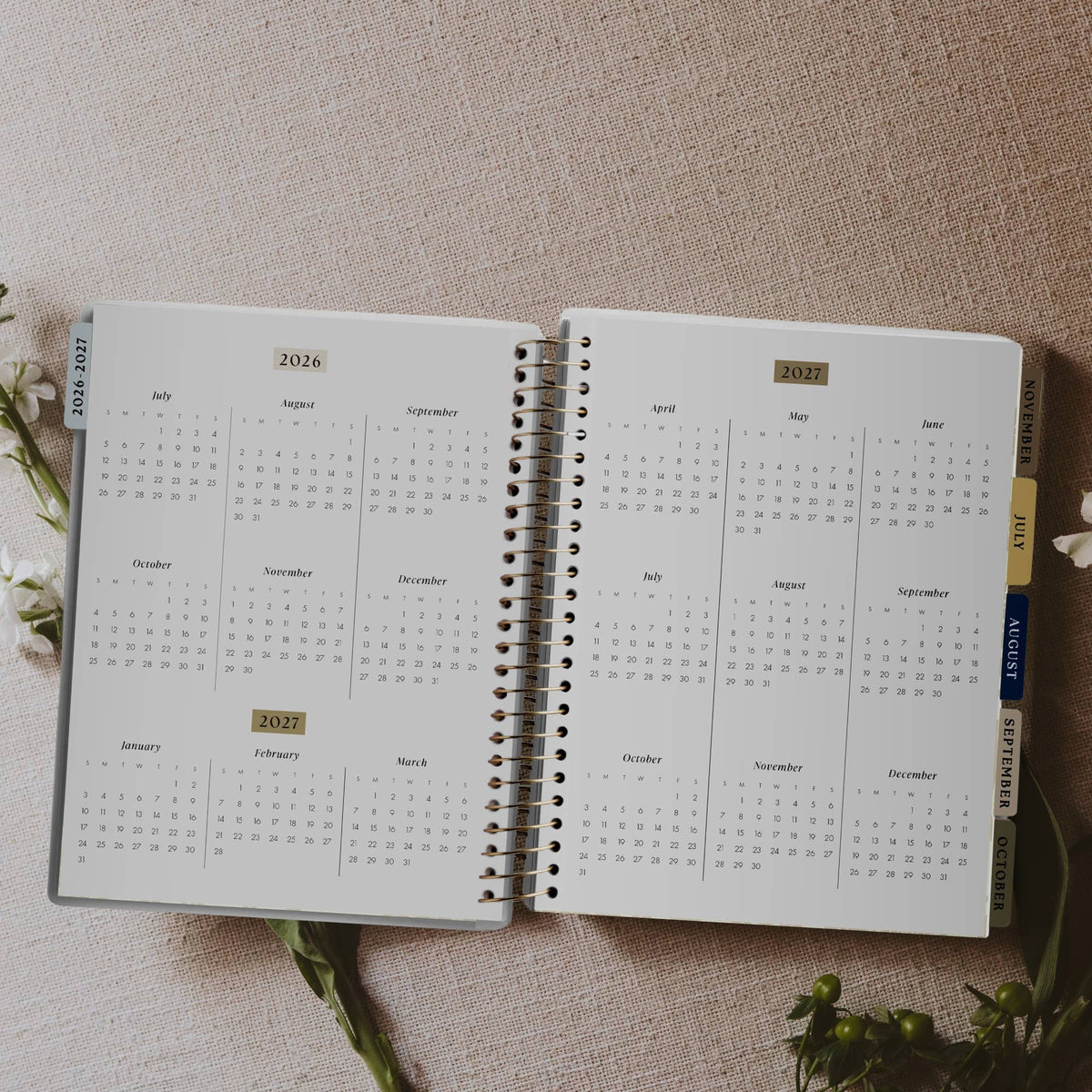 Walking with Jesus 2026–2027 Christian 18-Month Planner