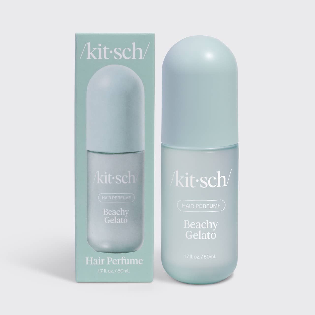 Kitsch Beachy Gelato Hair Perfume bottle — tropical citrus vanilla lime passion fruit hair fragrance