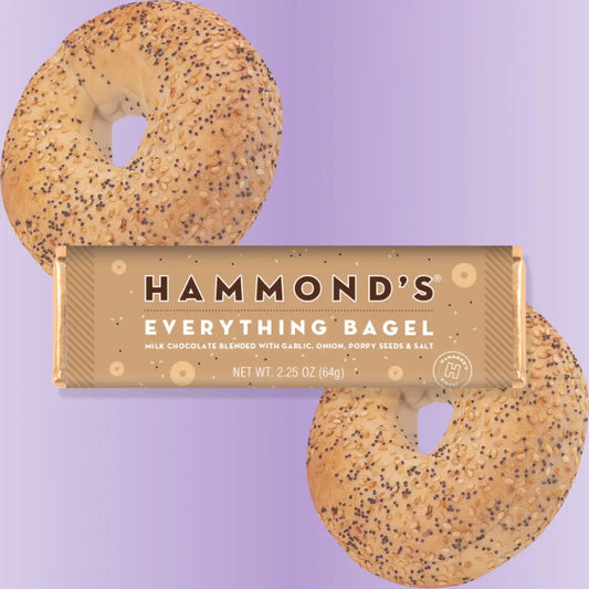 Hammond's Everything Bagel Milk Chocolate Bar