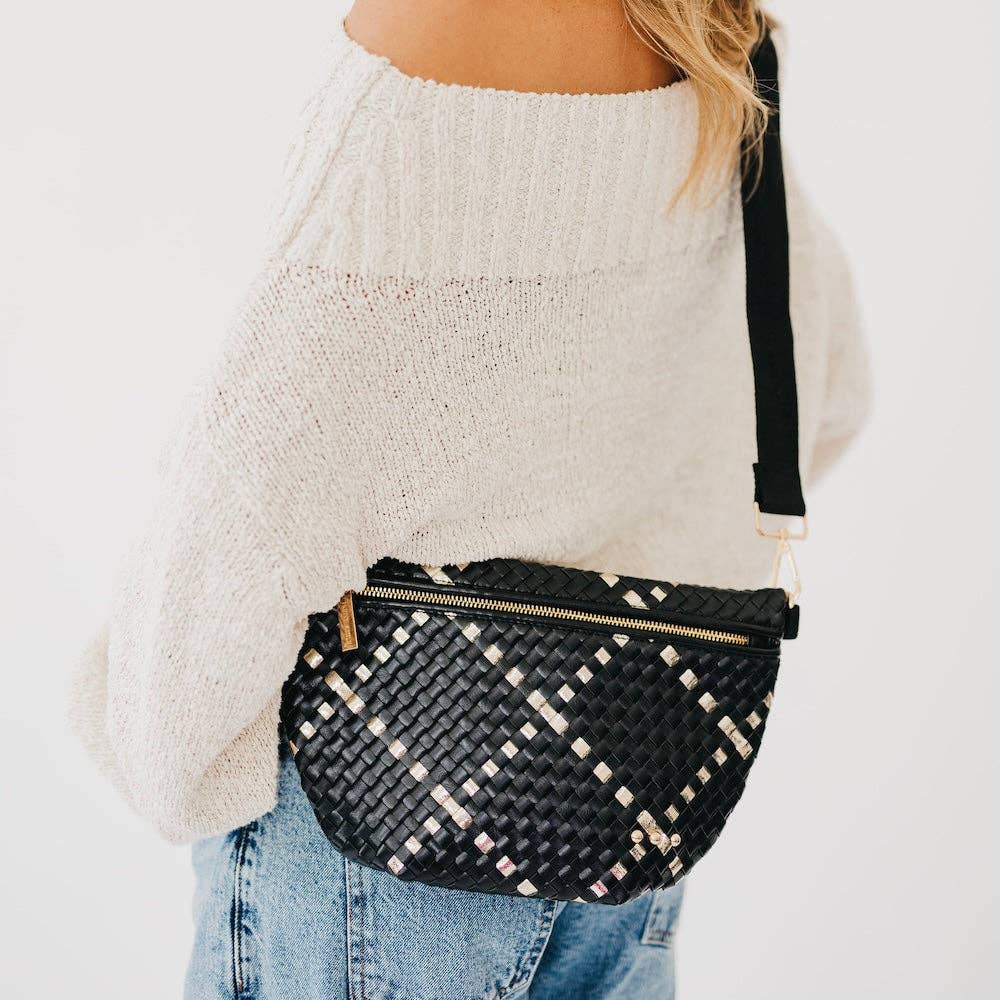 Pretty Simple Westlyn Woven Belt Bag Crossbody