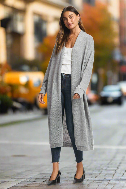 Dear Scarlett Relaxed Long Cardigan