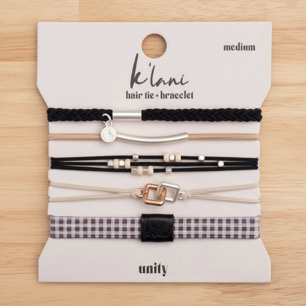 K'Lani Unity Hair Tie Bracelet