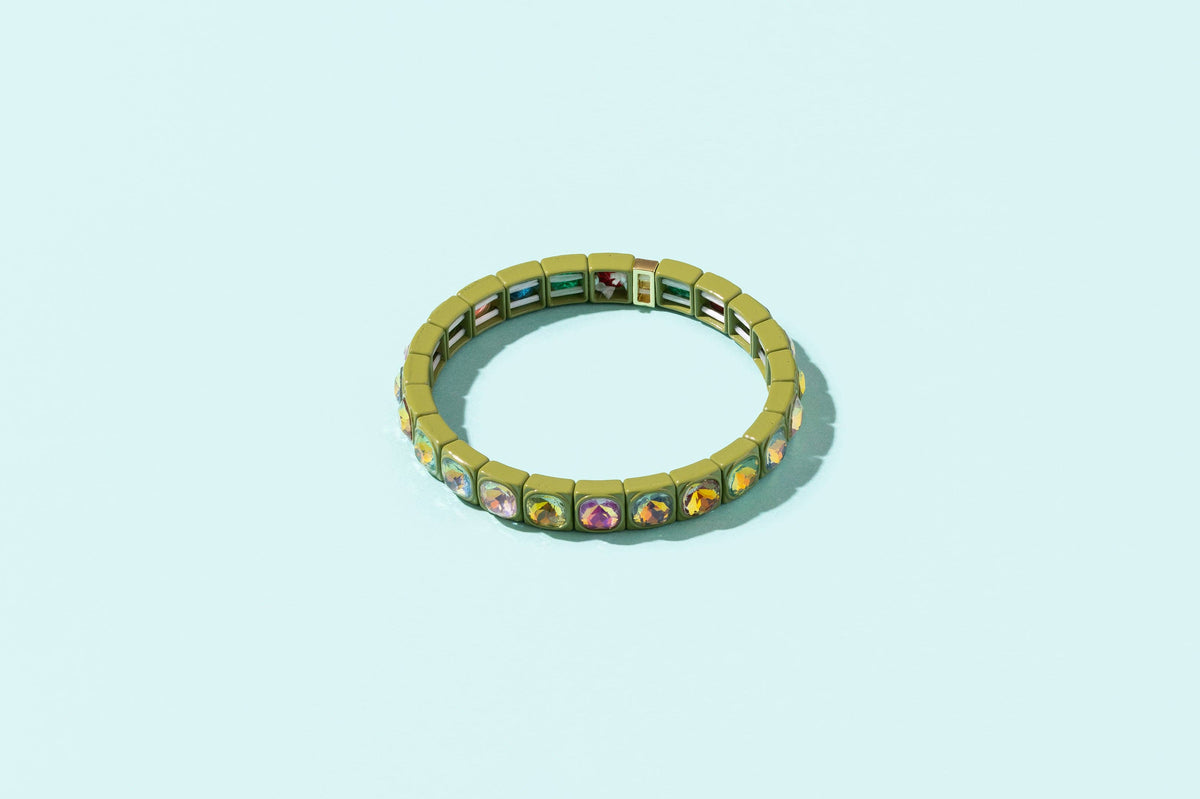 Taylor Elliott Stretch Gemstone Bracelet | Assorted Colors