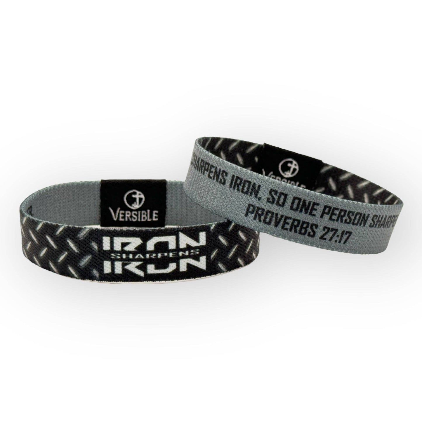 Iron Sharpens Iron / Proverbs 27:17 Wristband