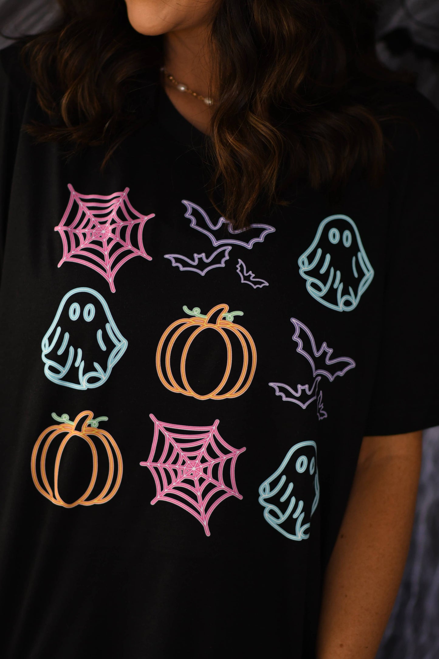 Neon Halloween Tee