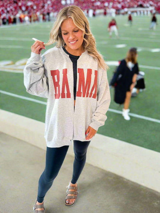 Bama Sweatshirt Cardigan