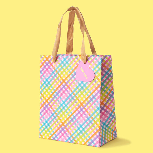 Gift Bags - Colorful Gingham