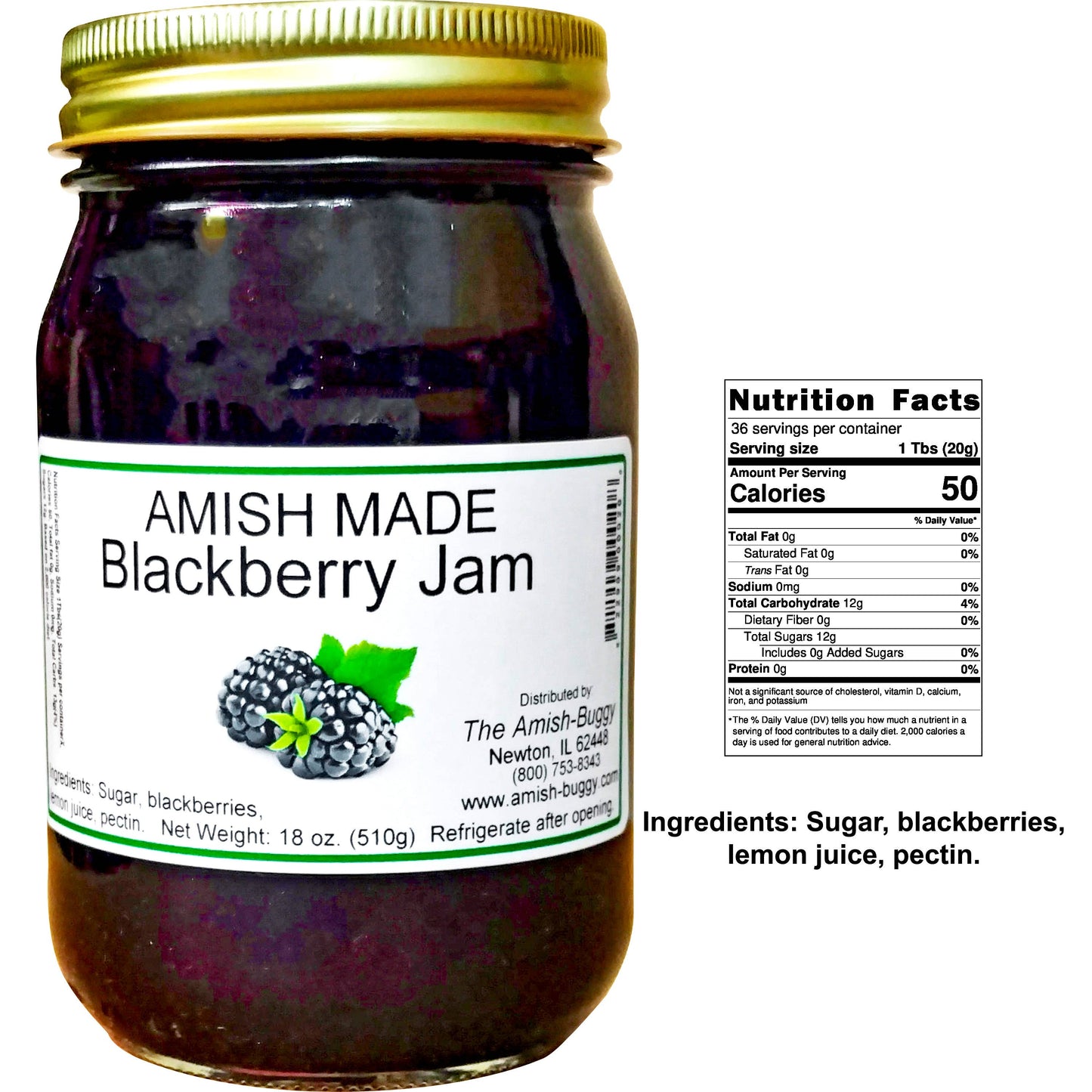 Amish Made Jams & Jellies