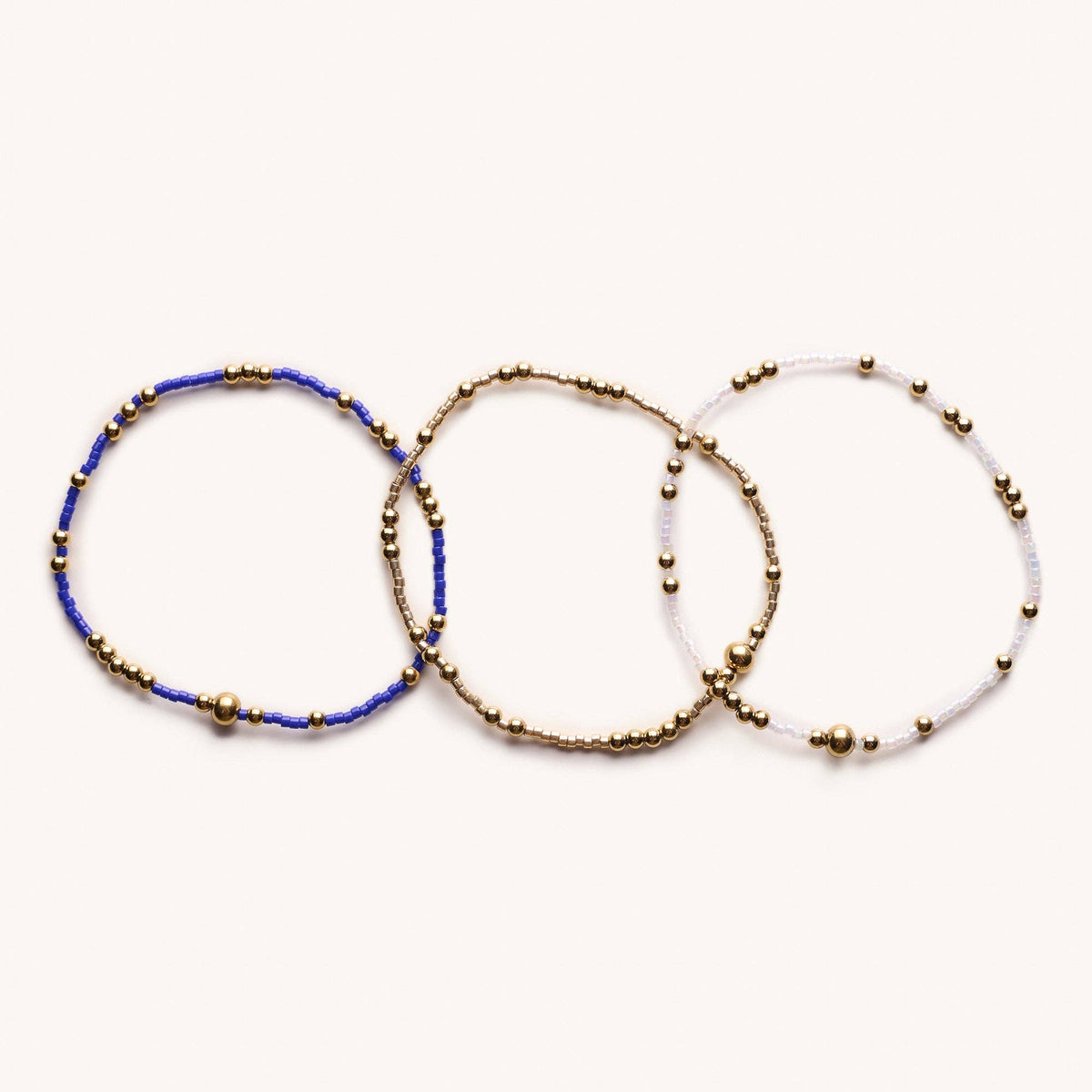 Nikki Smith Designs Blue Game Day Bracelet Set