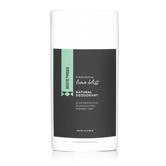 LUNA BLISS Natural Deodorant (Magnesium + Charcoal)