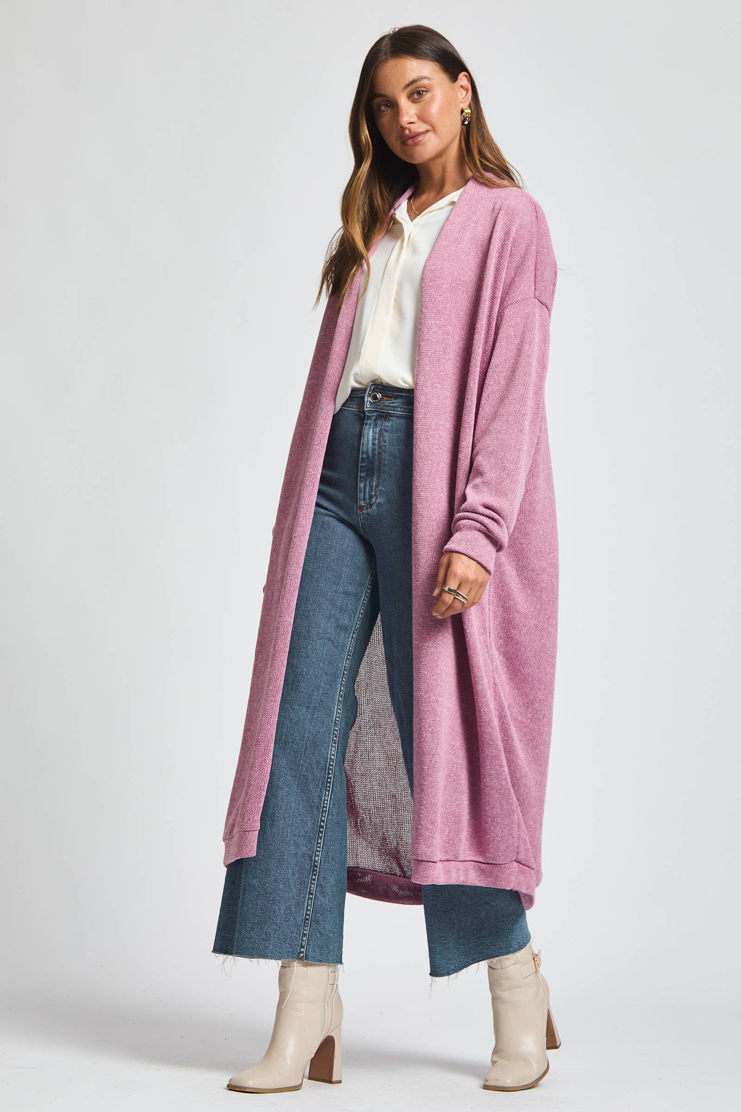 Dear Scarlett Relaxed Long Cardigan