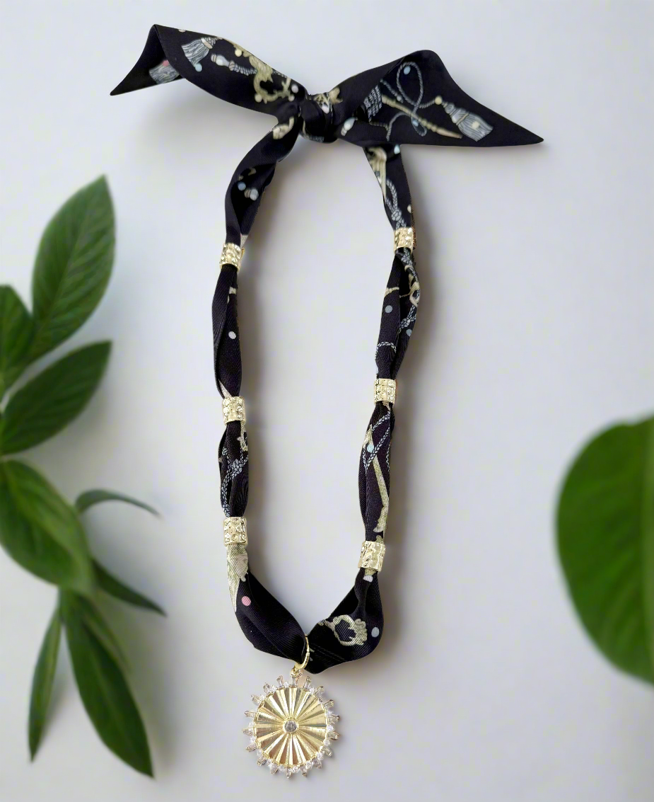 Irene Scarf Necklace