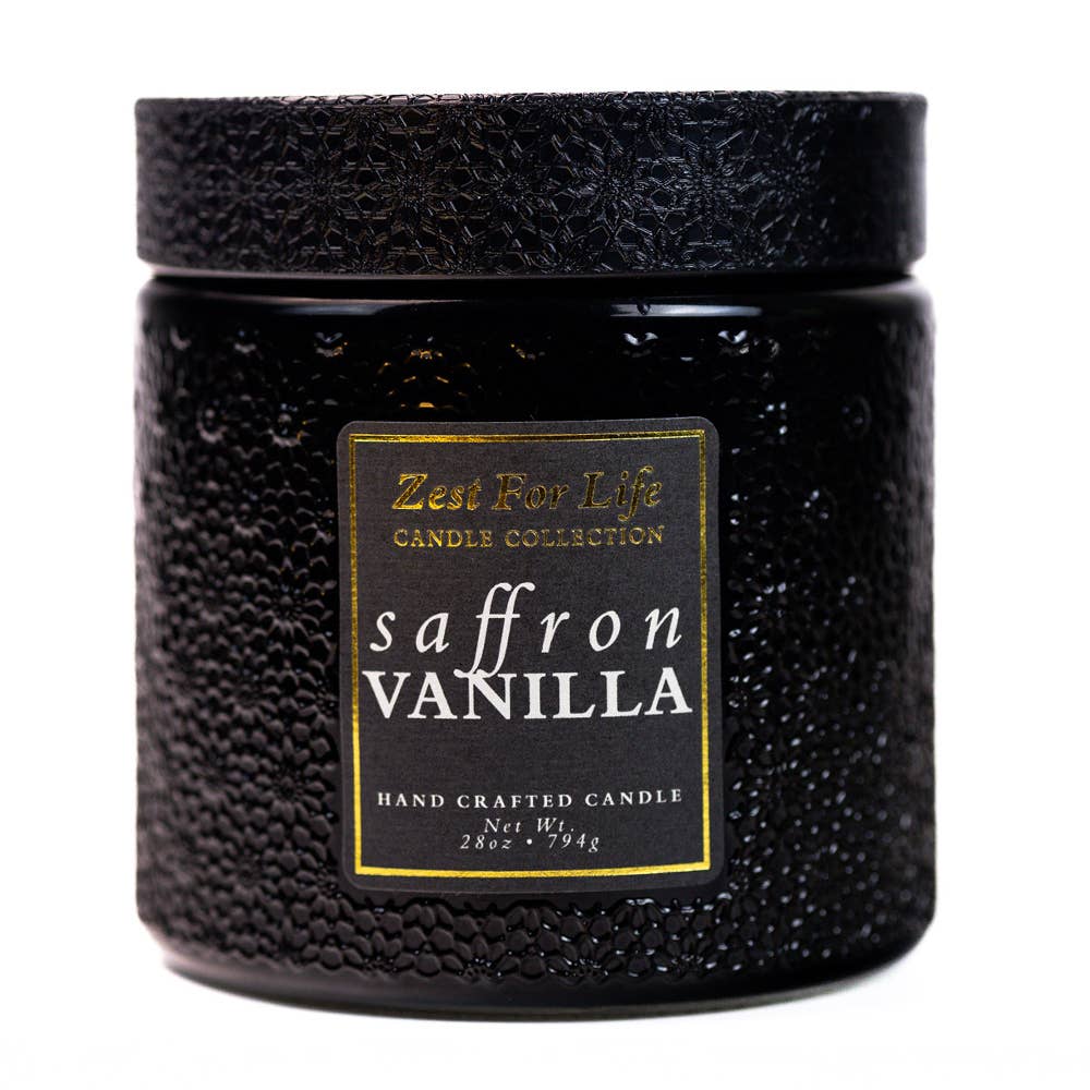 A Cheerful Giver Zest For Life 28oz Candle - Saffron Vanilla