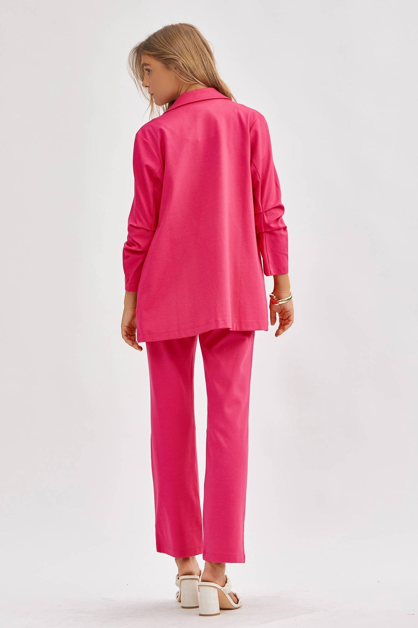 Dear Scarlett 3/4 Sleeve Blazer