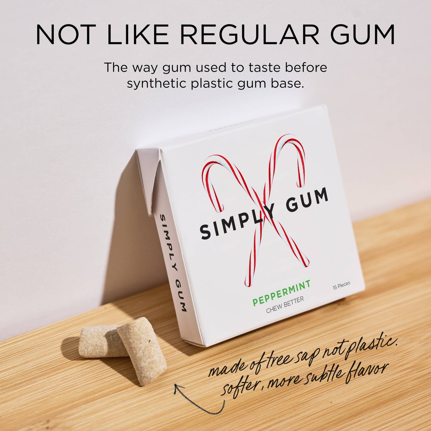 Simply Gum Peppermint Gum