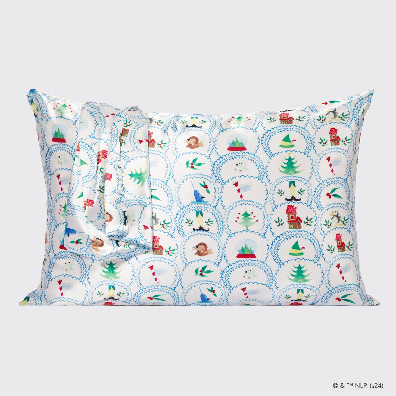 Elf x Kitsch North Pole Satin Pillowcase