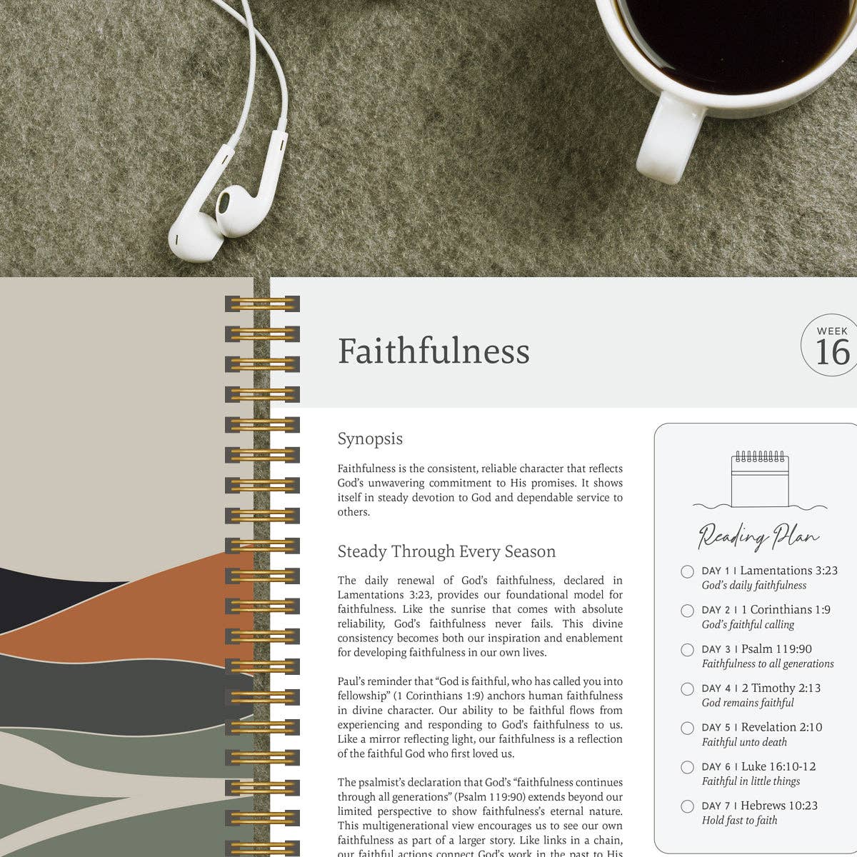 Spiral Bible-The Bible In A Year: A 52-Week Journey Through God's Word