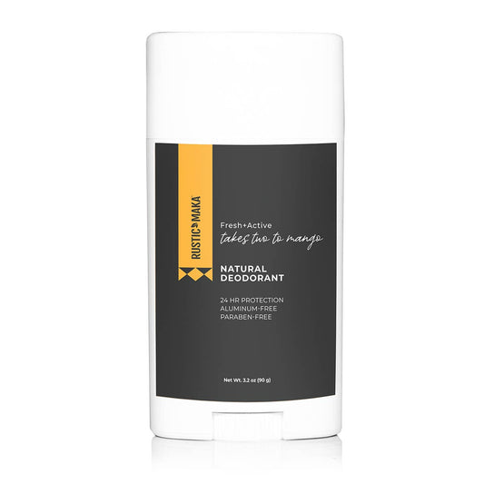 TAKES TWO TO MANGO Natural Deodorant (Magnesium + Charcoal)