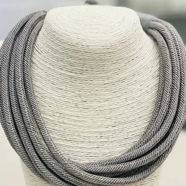 Slub Original 8-Strand Necklace in Red