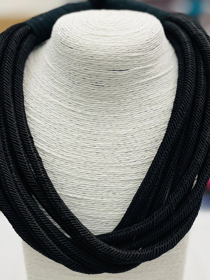 Slub Original 8-Strand Necklace in Red