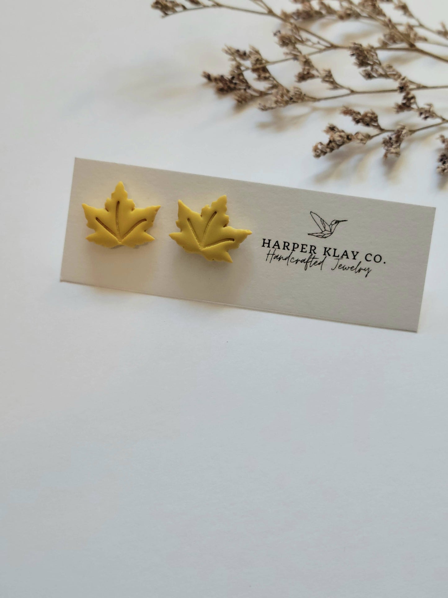 The Falling Leaves Sets - Fall Polymer Clay Earrings